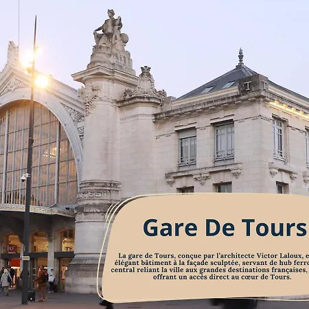 Voyageur - Gare A 100 M - Wifi - Hyper Centre Apartment